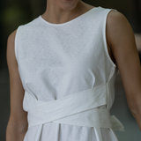 DREAMY DRESS JACQUARD WHITE