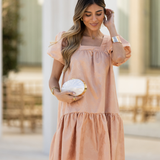 WILD SOUL DRESS PEACH
