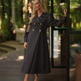 FEMME DRESS & COAT CHOCOLAT
