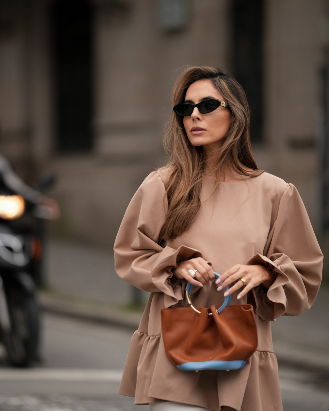 BE LOVE BLOUSE AMBER GOLD