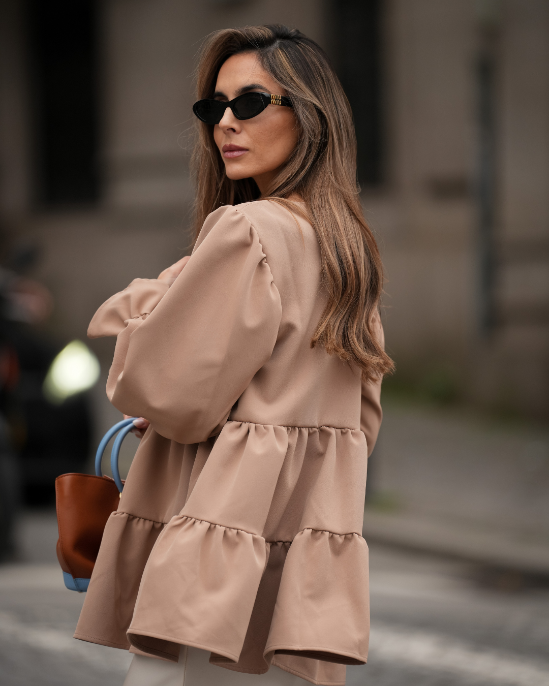 BE LOVE BLOUSE AMBER GOLD