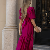STAR DRESS MAGENTA