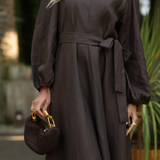 INDEFINÍVEL DRESS CHOCOLAT