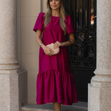 STAR DRESS MAGENTA