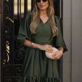 STAR DRESS OLIVE