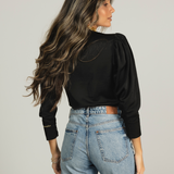 EMPATHY BLOUSE - BLACK