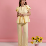 BEM ME QUERO BLOUSE BUTTER YELLOW