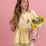 BEM ME QUERO BLOUSE BUTTER YELLOW