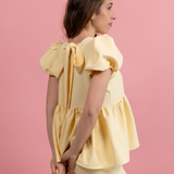BEM ME QUERO BLOUSE BUTTER YELLOW