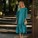 STAR DRESS EMERALD GREEN