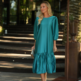 STAR DRESS EMERALD GREEN