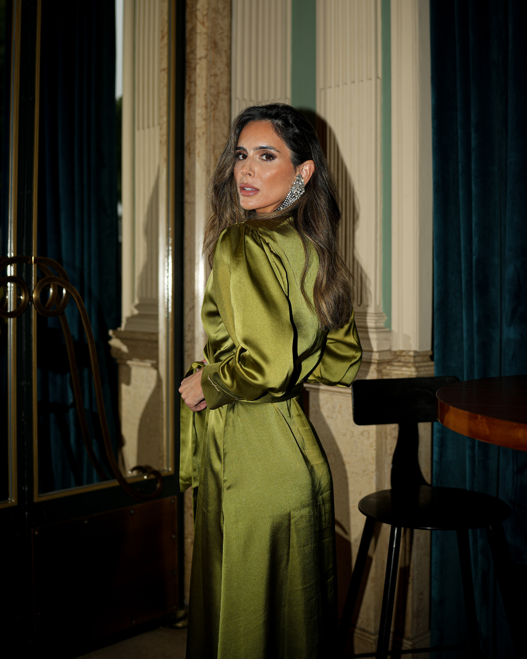 EMPATHY DRESS LIME