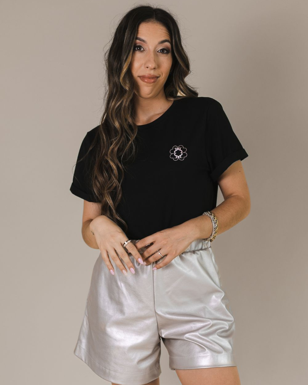 SIGNATURE GOOD LUCK T-SHEART - BLACK