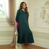 BRAVE DRESS EDEN GREEN & FÚCHSIA