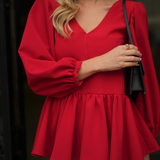 MATTER BLOUSE VELVET