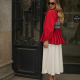 MATTER BLOUSE VELVET
