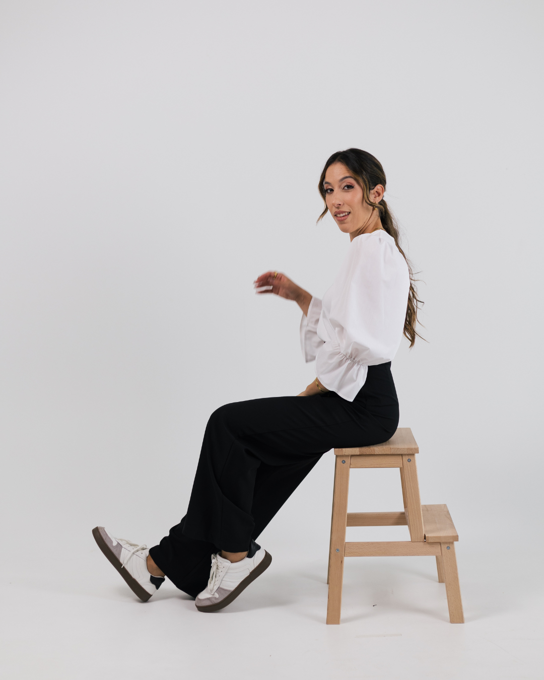 BE STRONG BLOUSE WHITE