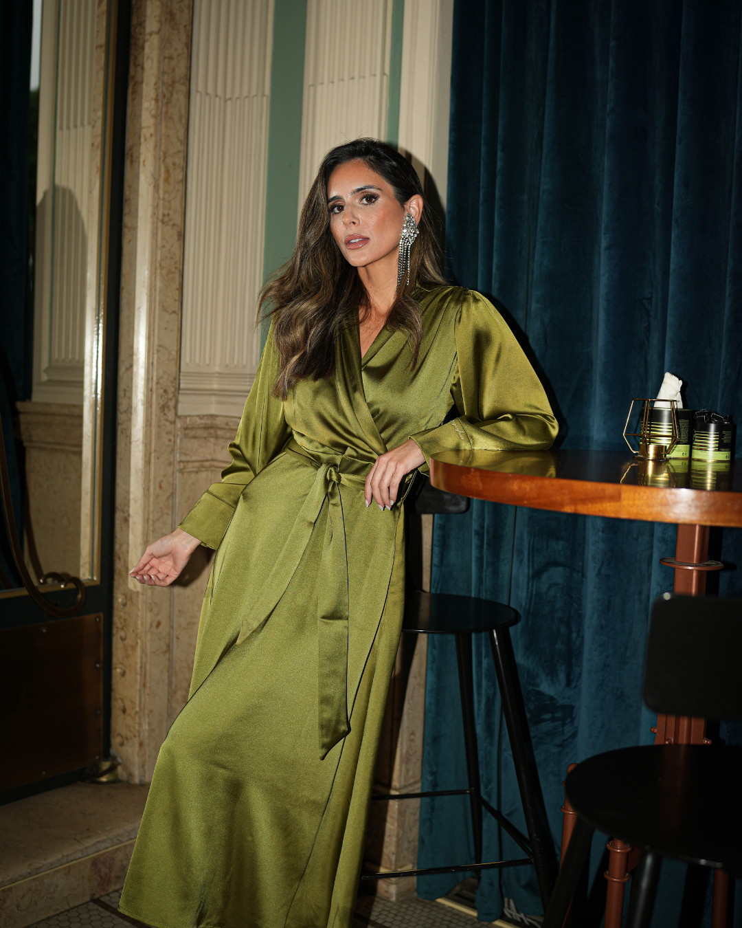 EMPATHY DRESS LIME
