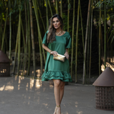 FREE SOUL DRESS RUBY GREEN