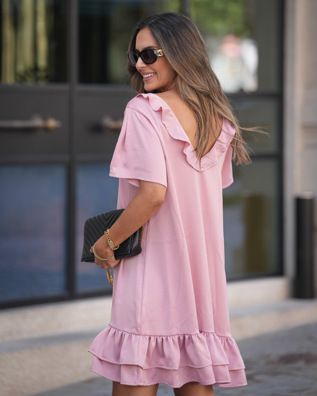 FREE SOUL DRESS ROSE