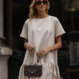TRUST DRESS BEIGE
