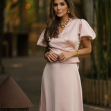 GRATEFUL SKIRT ROSE GOLD