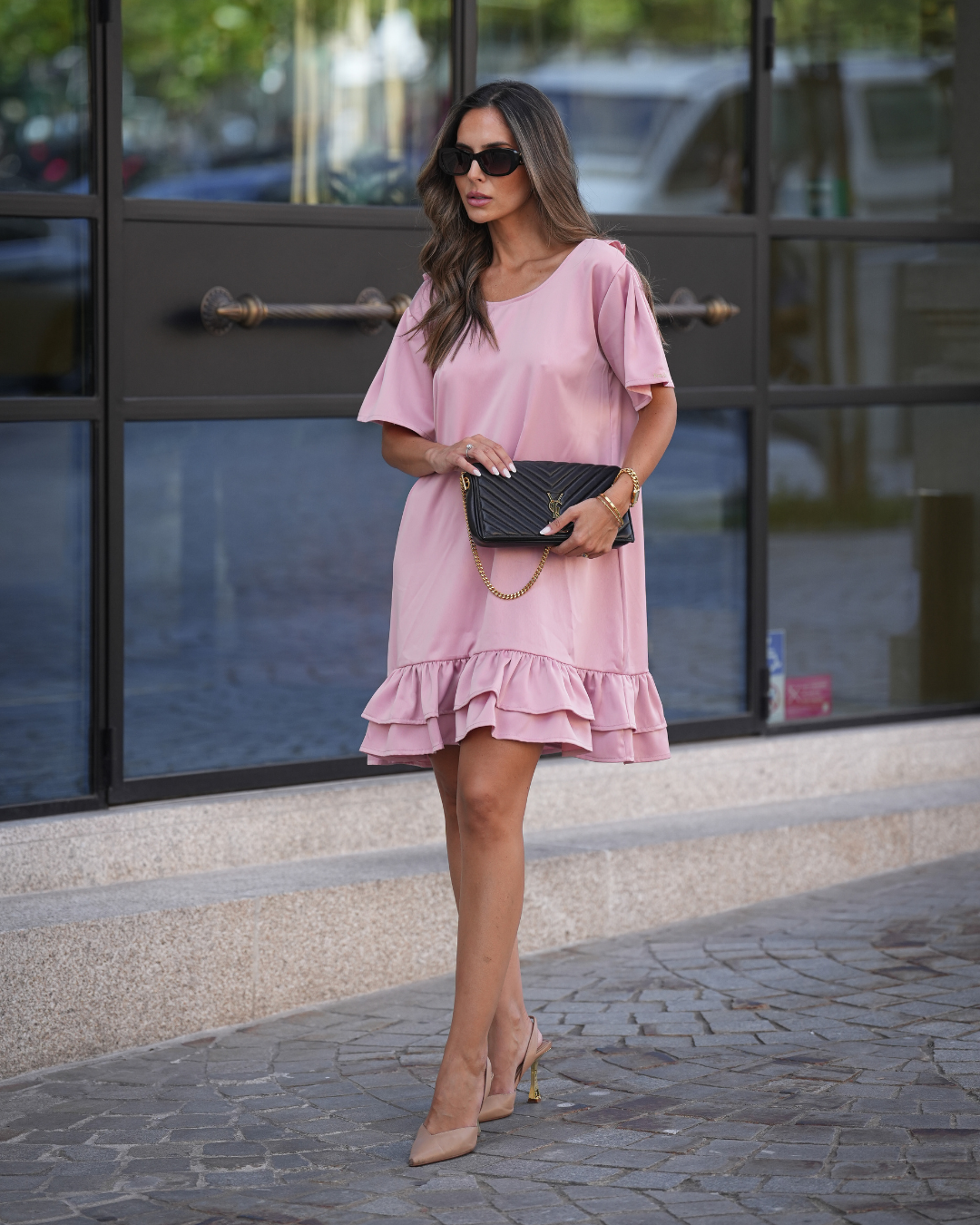 FREE SOUL DRESS ROSE