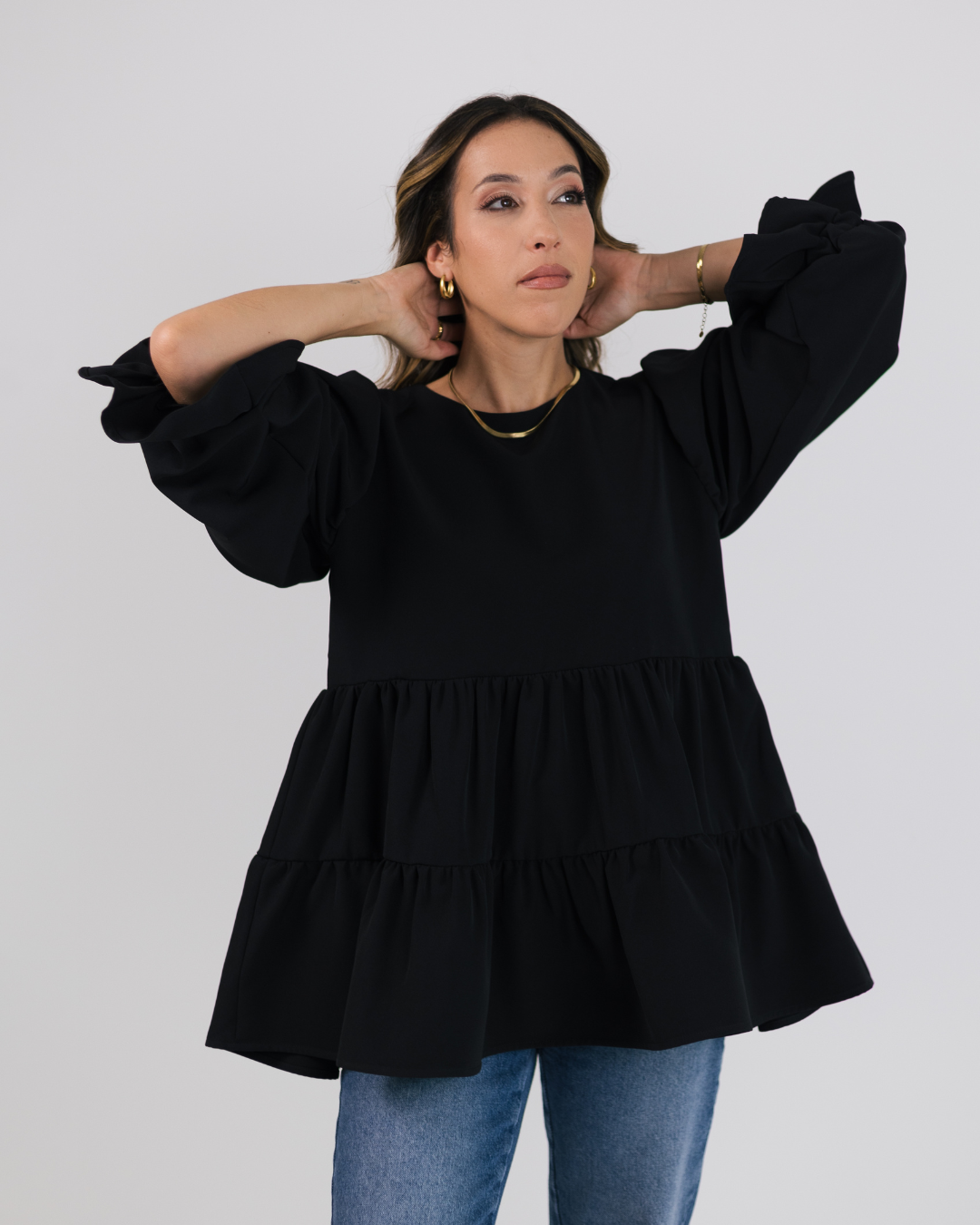 BE LOVE BLOUSE BLACK