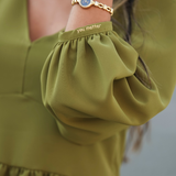 MATTER BLOUSE OLIVE