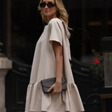 TRUST DRESS BEIGE
