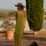 IBIZA DRESS LIME