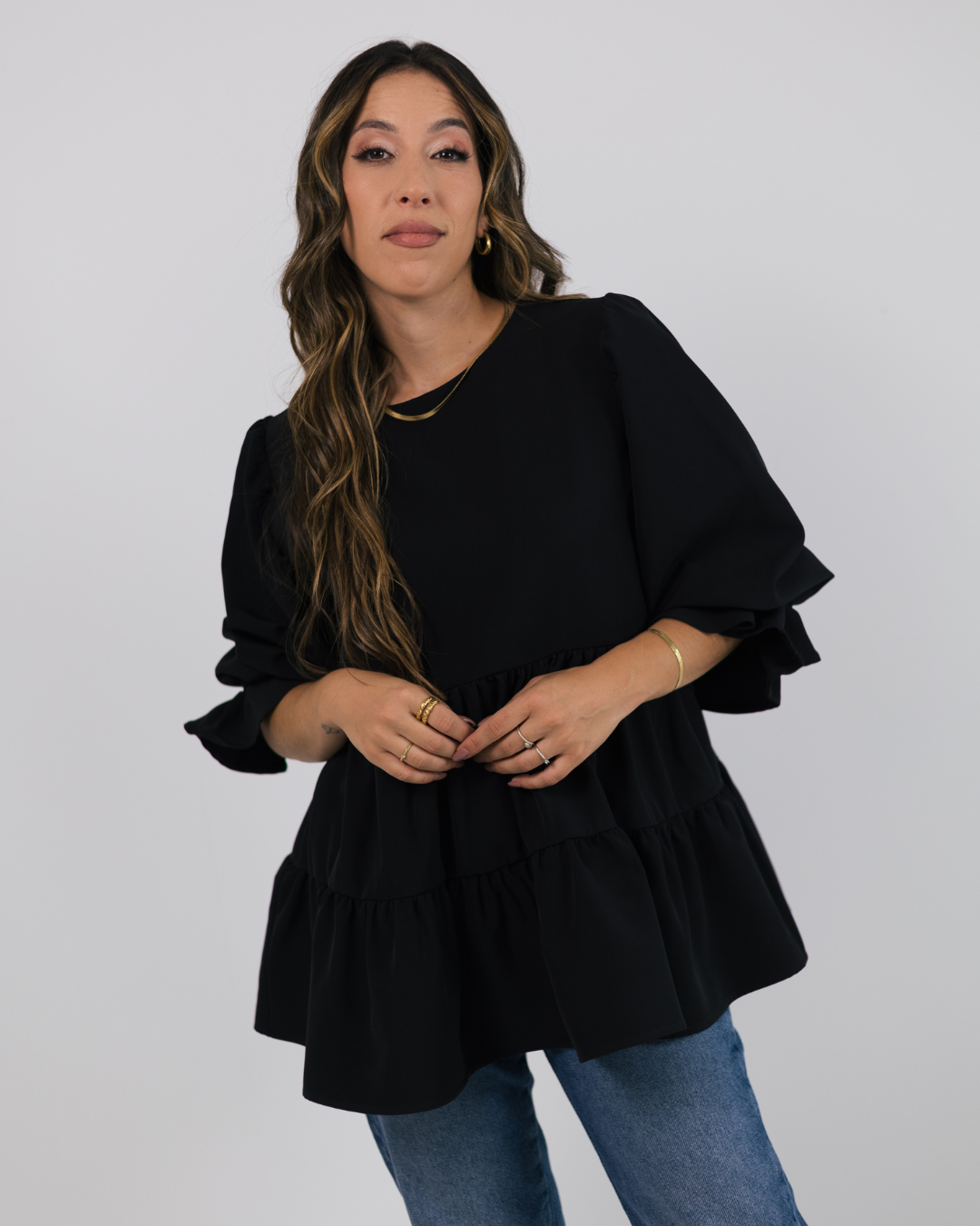 BE LOVE BLOUSE BLACK