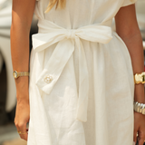 HERMOSA DRESS WHITE