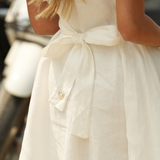 HERMOSA DRESS WHITE