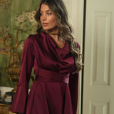 LIGHT DRESS BORDEAUX