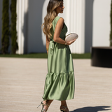 DREAMY DRESS SAGE GREEN ENVIO 16/10