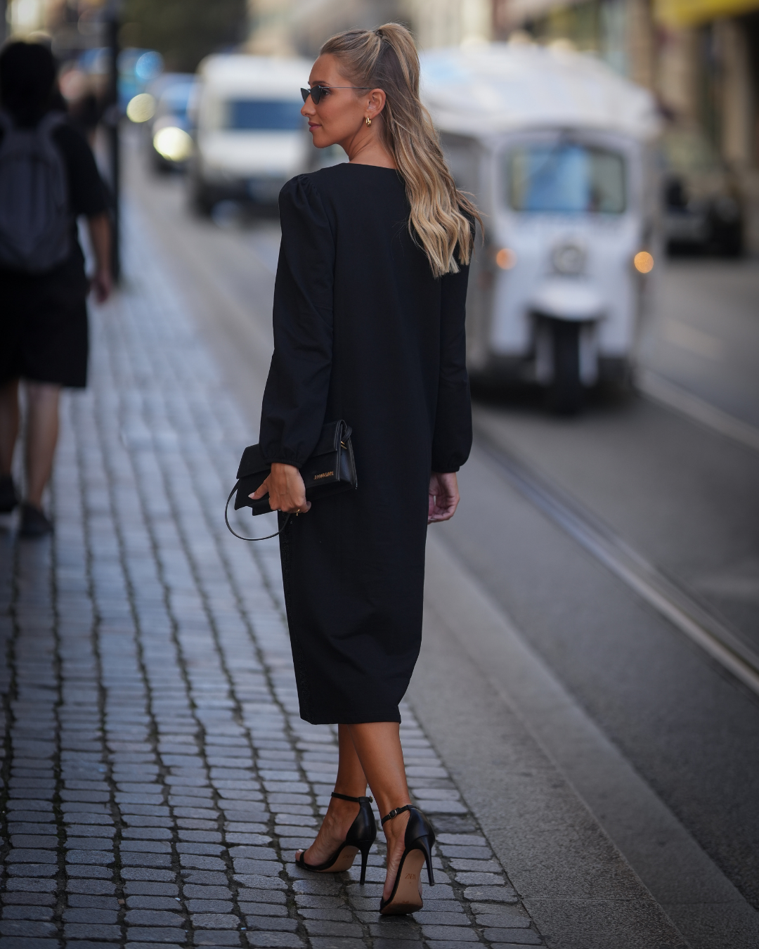 IMPERFECTLY PERFECT DRESS BLACK