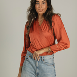 EMPATHY BLOUSE - CLAY