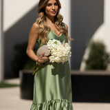 DREAMY DRESS SAGE GREEN ENVIO 16/10