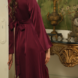 LIGHT DRESS BORDEAUX