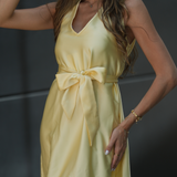 DREAMY DRESS BUTTER YELLOW