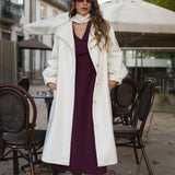 BE SWAN COAT WHITE