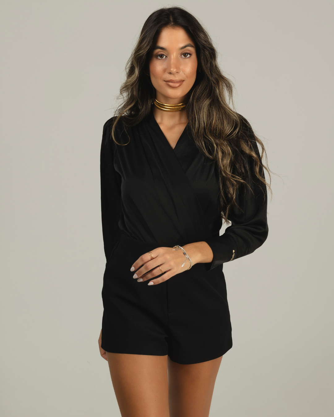 blusa body preta
