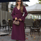 STRONG DRESS BORDEAUX