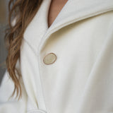 BE SWAN COAT WHITE