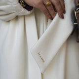 BE SWAN COAT WHITE