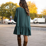 BE TRUE DRESS SKY AZURE