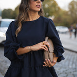 BE LOVE BLOUSE MARITIME BLUE