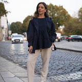 BE LOVE BLOUSE MARITIME BLUE