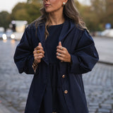 GOLD PARKA MARITIME BLUE